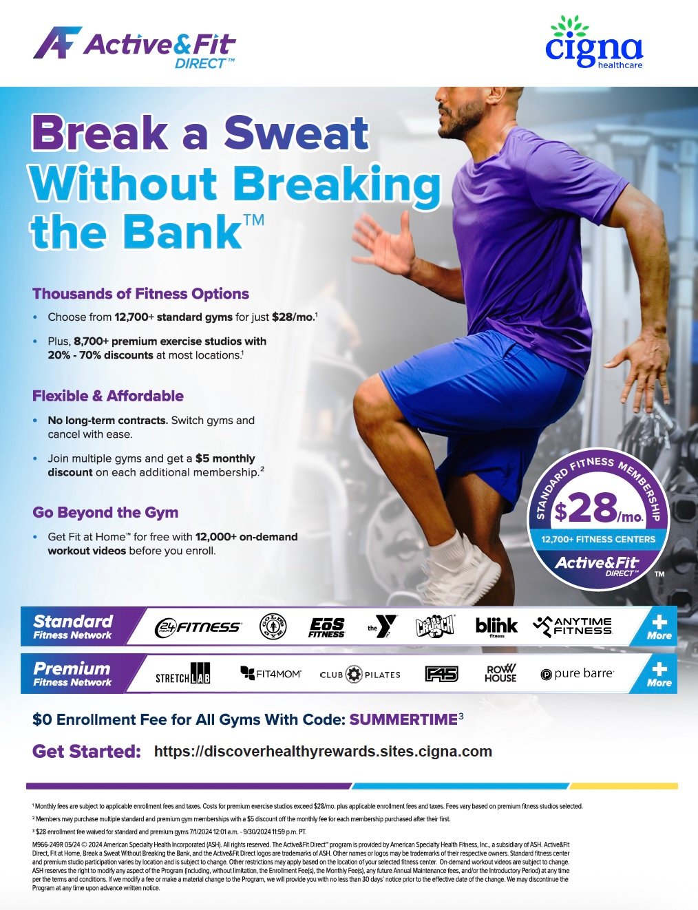 Active and Fit Flyer